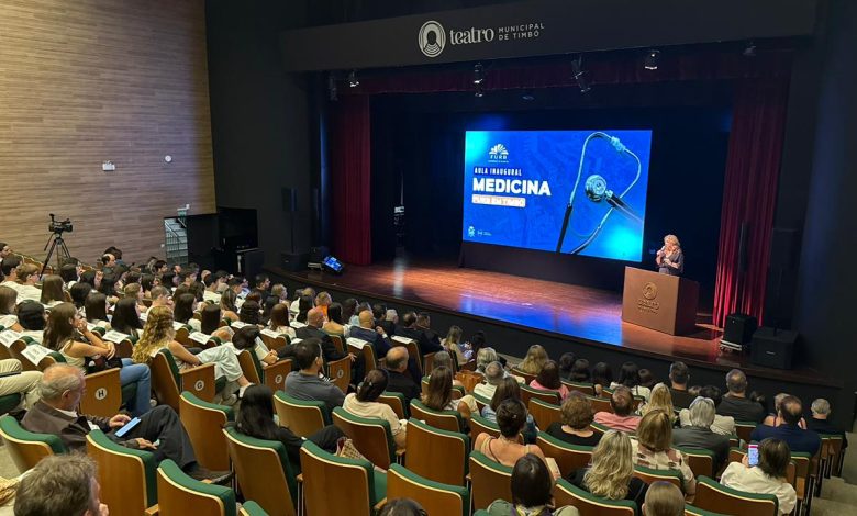 Aula inaugural dá início ao curso de Medicina da FURB e marca momento histórico em Timbó