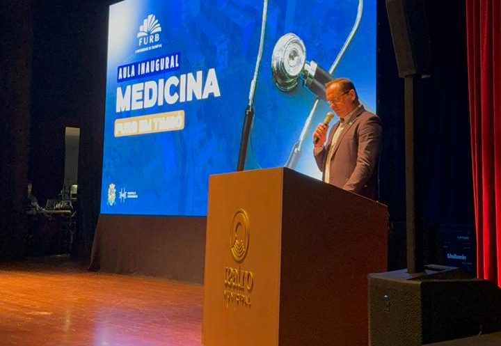 Aula inaugural dá início ao curso de Medicina da FURB e marca momento histórico em Timbó
