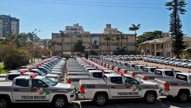 Mais segurança para Santa Catarina! PMSC anuncia chegada de mais 120 novas viaturas. Foto: Reprodução / PMSC.