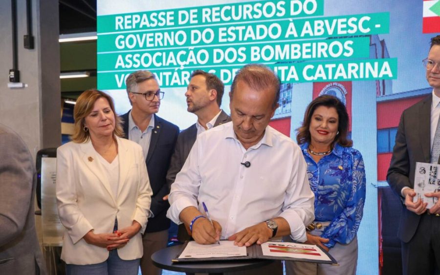Governo de SC garante R$ 10 milhões para manutenção das corporações de bombeiros voluntários em 2026