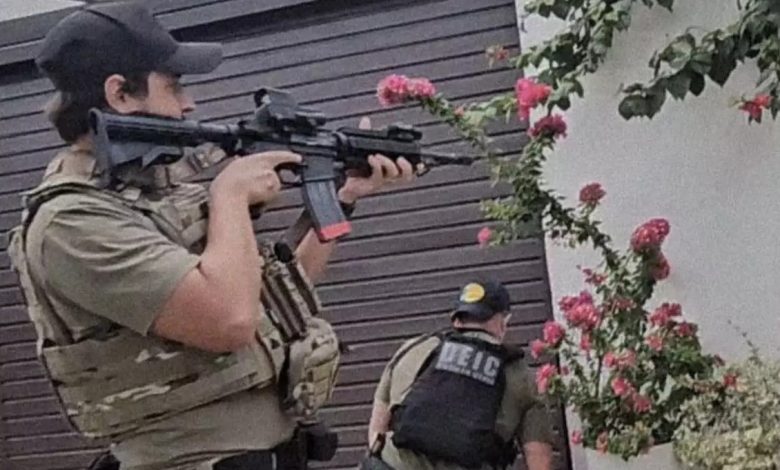 Recrutador de 'mulas humanas' para tráfico internacional é preso em Blumenau. Foto: PCSC.
