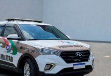 Pressionado pela família, condenado por estupro de vulnerável se entrega e é preso em Indaial. Foto: Gabriela Bortolato / Misturebas News.