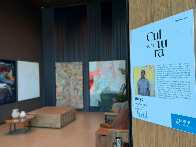 Blumenau Norte Shopping se torna palco da exposição “Fértil” em espaço de experiência única e reflexão
