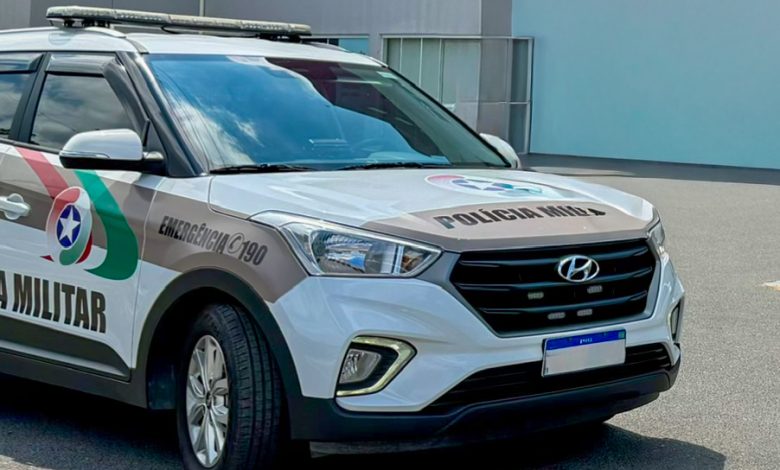 Polícia Militar cumpre mandado de prisão por furto e detém homem de 68 anos em Indaial