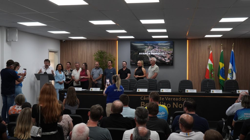 Benedito Novo anuncia pacote histórico de R$ 8 milhões em obras e projeta transformação na cidade. Foto: Reprodução / Prefeitura Municipal de Benedito Novo.