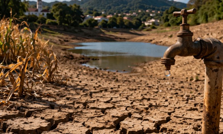 Colapso hídrico: seca força Ibirama a decretar emergência e acende alerta no abastecimento