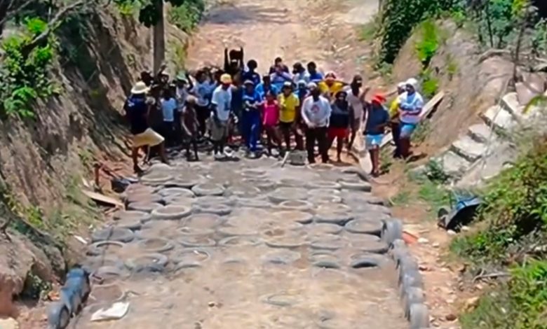 De lixo a estrada: comunidade transforma pneus descartados em rua ecológica e muda a própria realidade