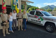 Nova viatura amplia presença da Polícia Militar no interior de Benedito Novo