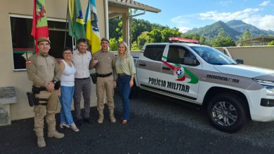 Nova viatura amplia presença da Polícia Militar no interior de Benedito Novo