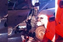 Colisão envolvendo quatro carros deixa dois feridos na SC-110, em Rodeio