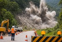 SCGÁS realizará detonação de rochas e interromperá trânsito na divisa entre Indaial e Blumenau