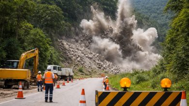 SCGÁS realizará detonação de rochas e interromperá trânsito na divisa entre Indaial e Blumenau