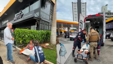 “Eu quero uma internação pra largar”: mulher em situação de rua emociona ao pedir ajuda para vencer o vício em Blumenau