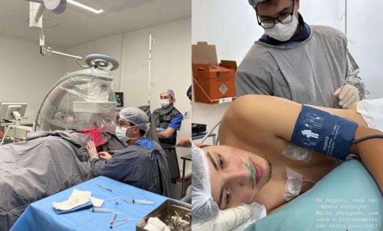Jovem com lesão medular passa por aplicação de polilaminina e apresenta movimentos nos pés em SC