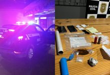 Monitoramento policial desmantela ponto de tráfico e termina com prisão em Timbó