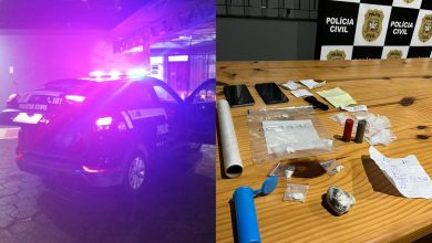 Monitoramento policial desmantela ponto de tráfico e termina com prisão em Timbó