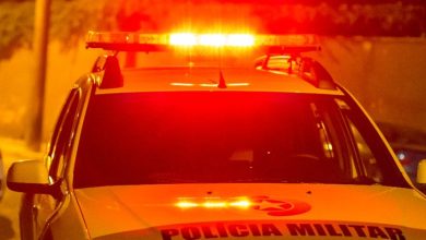 Brutalidade em Blumenau: mulher é agredida no olho com corrente e suspeito é preso. Foto: Reprodução.