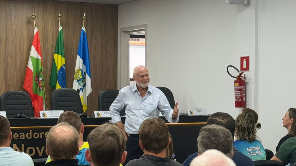 Benedito Novo anuncia pacote histórico de R$ 8 milhões em obras e projeta transformação na cidade. Foto: Misturebas News.