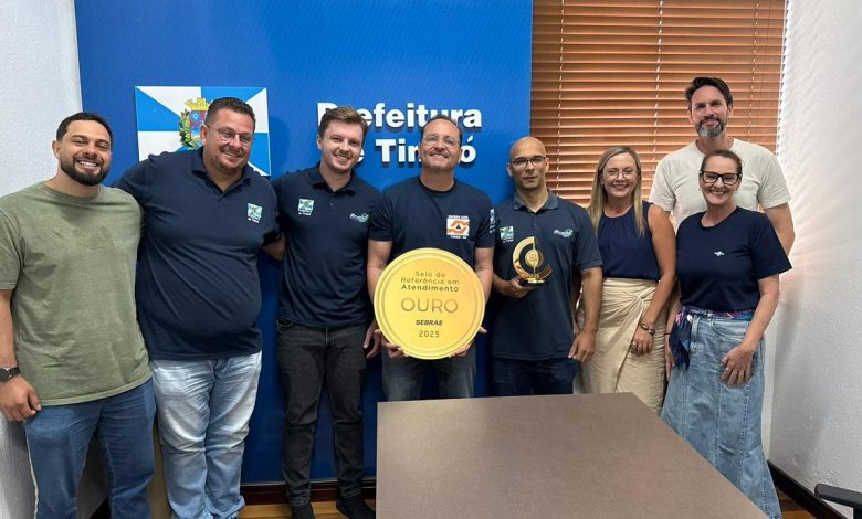 Timbó é altamente reconhecida pelo Sebrae com o Selo Ouro de Referência em Atendimento aos MEIs. Foto: Prefeitura Municipal de Timbó.
