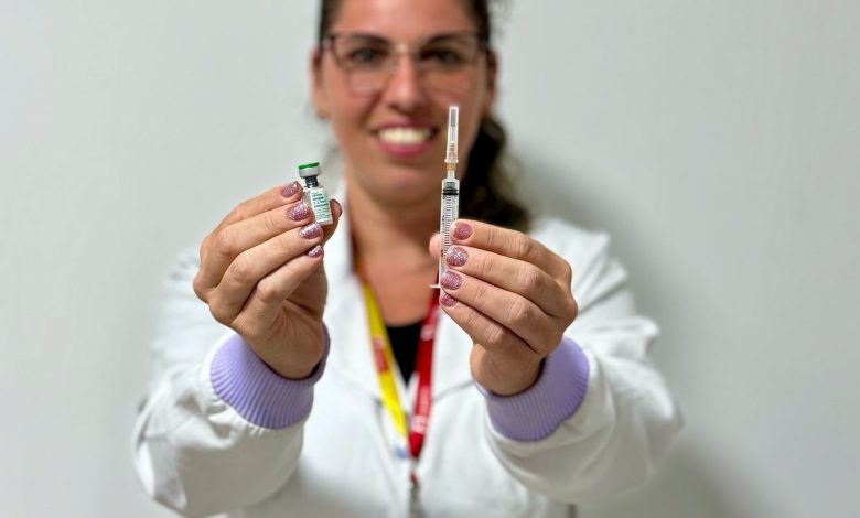 Ação da Prefeitura de Indaial em vacinação contra Influenza projeta aumento expressivo de imunizados. Foto: PMI.