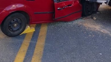 Trajeto perigoso em Ascurra tem mais um acidente registrado e equipes de socorro são acionadas. Créditos: Charles.