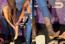 Perrengue com bota descolada termina em surpresa e fã é presenteada por Ana Castela antes do show