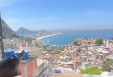 Escadaria simples surpreende ao revelar vista incrível em favela do Vidigal