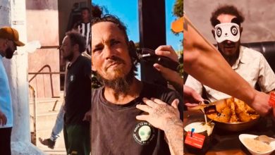 Influenciador transforma pedido por comida em gesto transformador que muda o dia de homem na Estação Brás