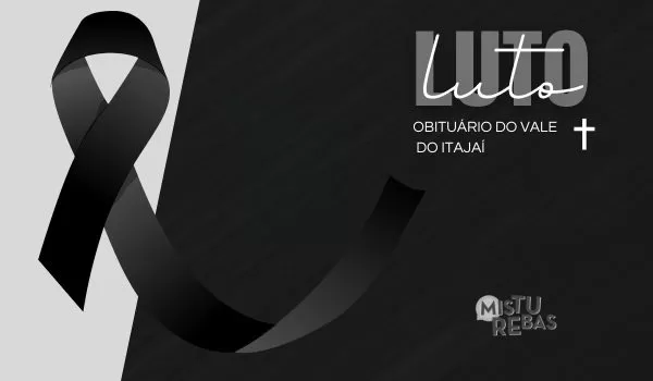 Óbitos no Vale do Itajaí de 24 a 26 de abril