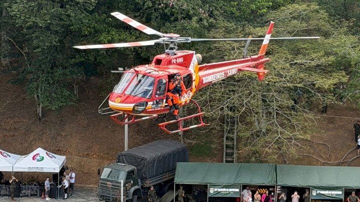 Entre valores e tradição, Colégio Militar de Blumenau reúne mais de 1.800 pessoas em evento para família. Foto: PMSC.