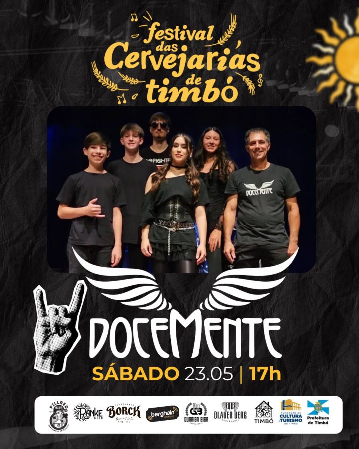 Programação de sábado no 7º Festival das Cervejarias de Timbó movimenta o evento com shows até a madrugada