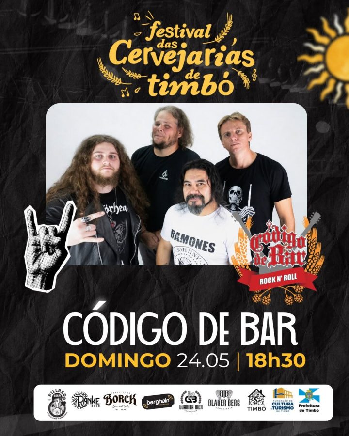 7º Festival das Cervejarias de Timbó chega ao último dia com programação repleta de shows e muita música