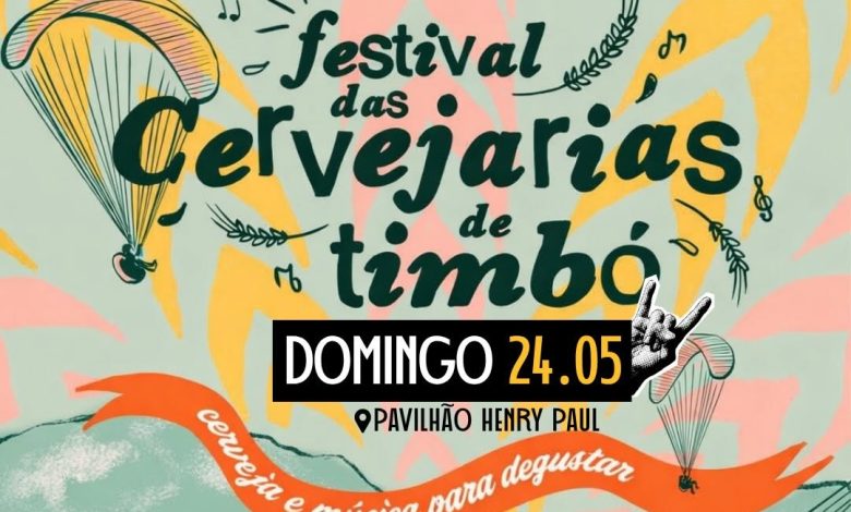 7º Festival das Cervejarias de Timbó chega ao último dia com programação repleta de shows e muita música