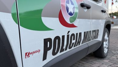 Nervosismo durante patrulhamento chama atenção da polícia e termina com apreensão de droga em Rodeio