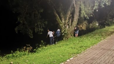 Gritos por socorro mobilizam resgate após queda no rio em Timbó