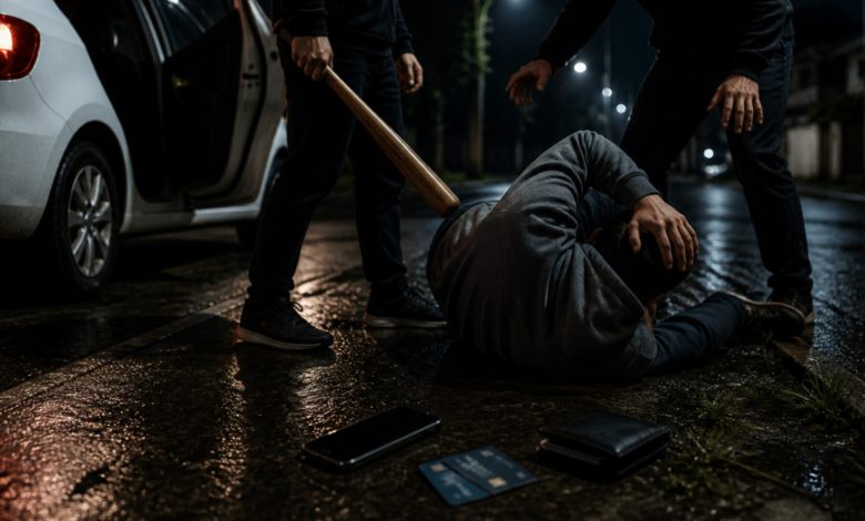 Jovem é sequestrado, agredido e roubado durante a madrugada em Timbó