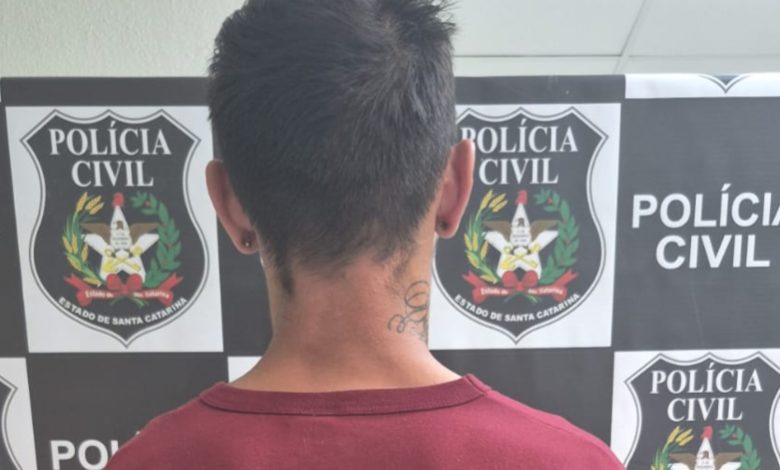 Suspeito de tentar estuprar mulher a caminho do trabalho é preso em Blumenau