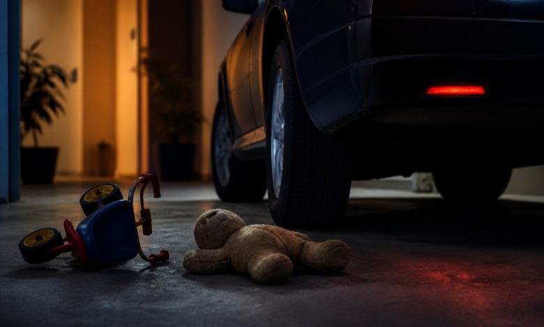 Tragédia em garagem: bebê morre após ser atropelado acidentalmente pelo pai em SC