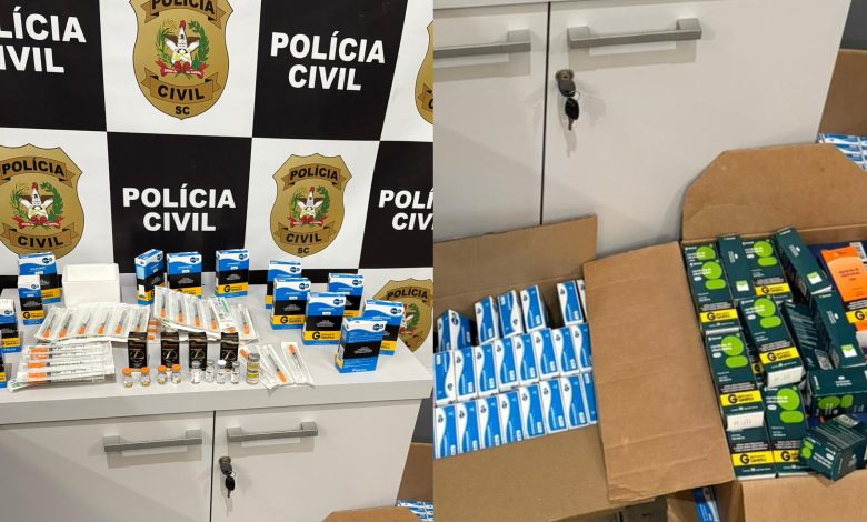 Esquema ilegal em farmácia é desmantelado após cliente quase morrer em Gaspar; três são presos