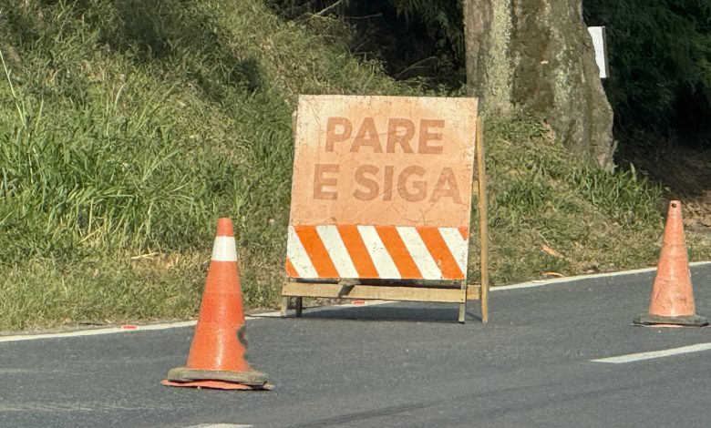 DNIT implanta “Pare e Siga” na BR-470 em Blumenau para obras de drenagem ao longo da semana