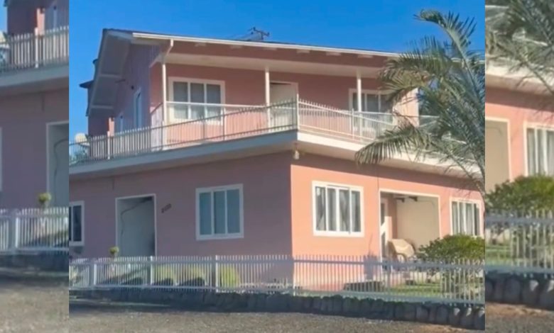 Para fugir do sol: casa giratória criada para garantir chimarrão na sombra vira atração em SC