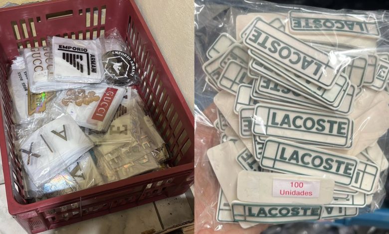 Polícia Civil faz operação contra pirataria em Brusque e apreende produtos falsificados