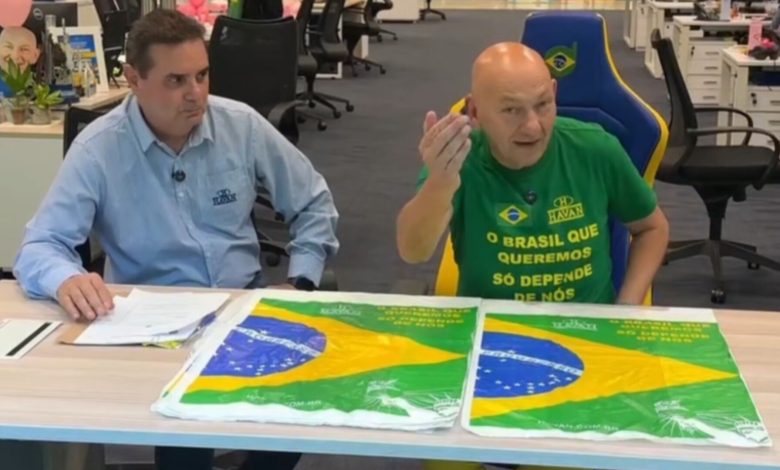 MPF arquiva denúncia contra Havan por uso da bandeira do Brasil em sacolas