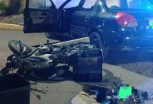 Motociclista fica ferida após colisão com carro na BR-470, em Apiúna