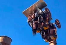 Queda de energia faz atração do Beto Carrero, em SC, parar com visitantes de cabeça para baixo