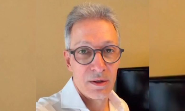“Imperdoável”, diz Romeu Zema, pré-candidato à Presidência, ao criticar Flávio Bolsonaro por áudio enviado a Vorcaro