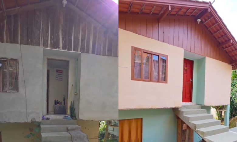 De surpresa e pincel em mãos: ação voluntária transforma casa e emociona família em Brusque