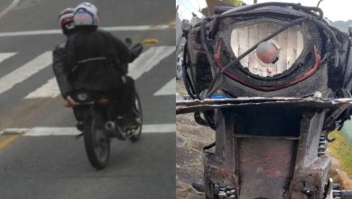 Motociclista flagrado escondendo placa para escapar de radares é preso após fuga em Pomerode
