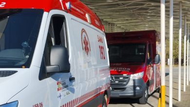 Queda de árvore deixa homem com suspeita de lesão na coluna em Indaial