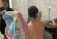 Sem fósforo e sem isqueiro: jovem testa ideia da internet e surpreende ao acender fogão usando energia estática